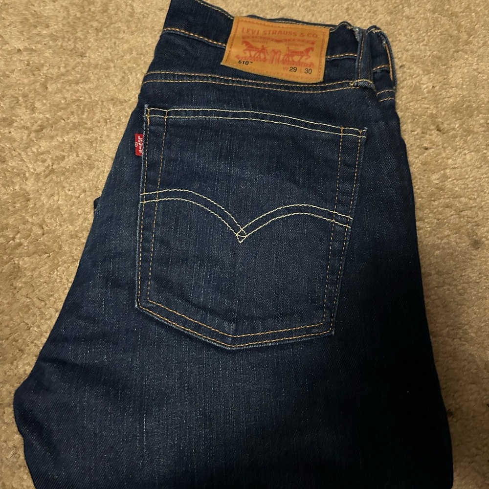 Levi's 510 skinny Dark Blue Men's Jeans 29x30